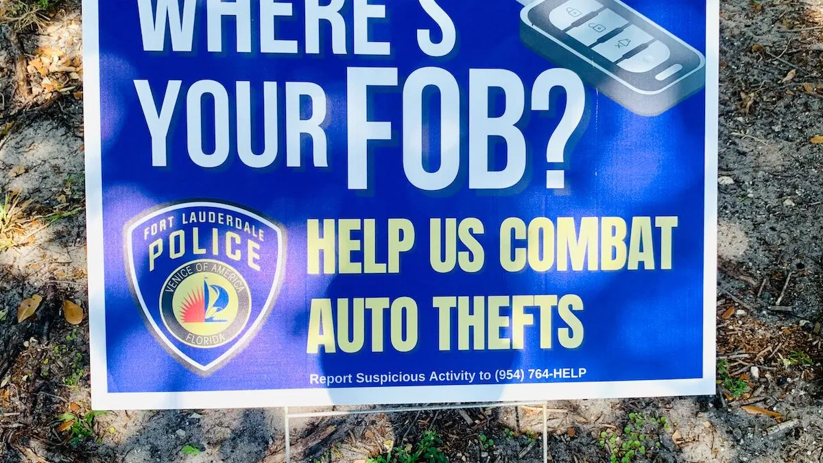 Luxury Car Theft on the Rise in South Florida: Fort Lauderdale Attorney talks How to Prevent Auto Theft & Car Theft Penalties