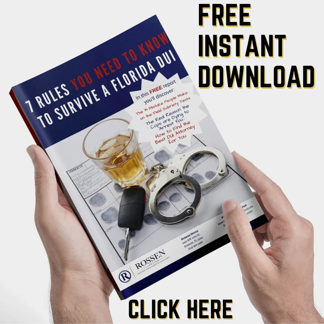 7 reglas que las enfermeras deben saber para sobrevivir un DUI en Florida: folleto gratuito escrito por el abogado de DUI de Fort Lauderdale. Haga clic para descargar.