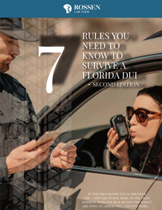 Portada de 7 Rules You Need to Know to Survive a Florida DUI