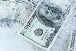 Dinero en burbujas