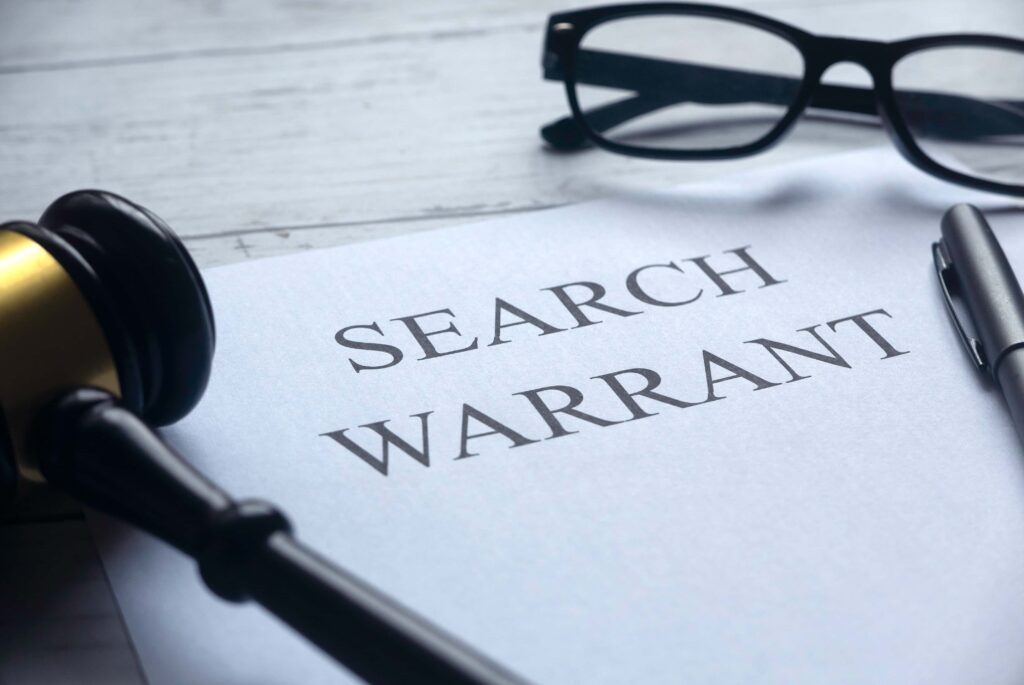 police search warrant